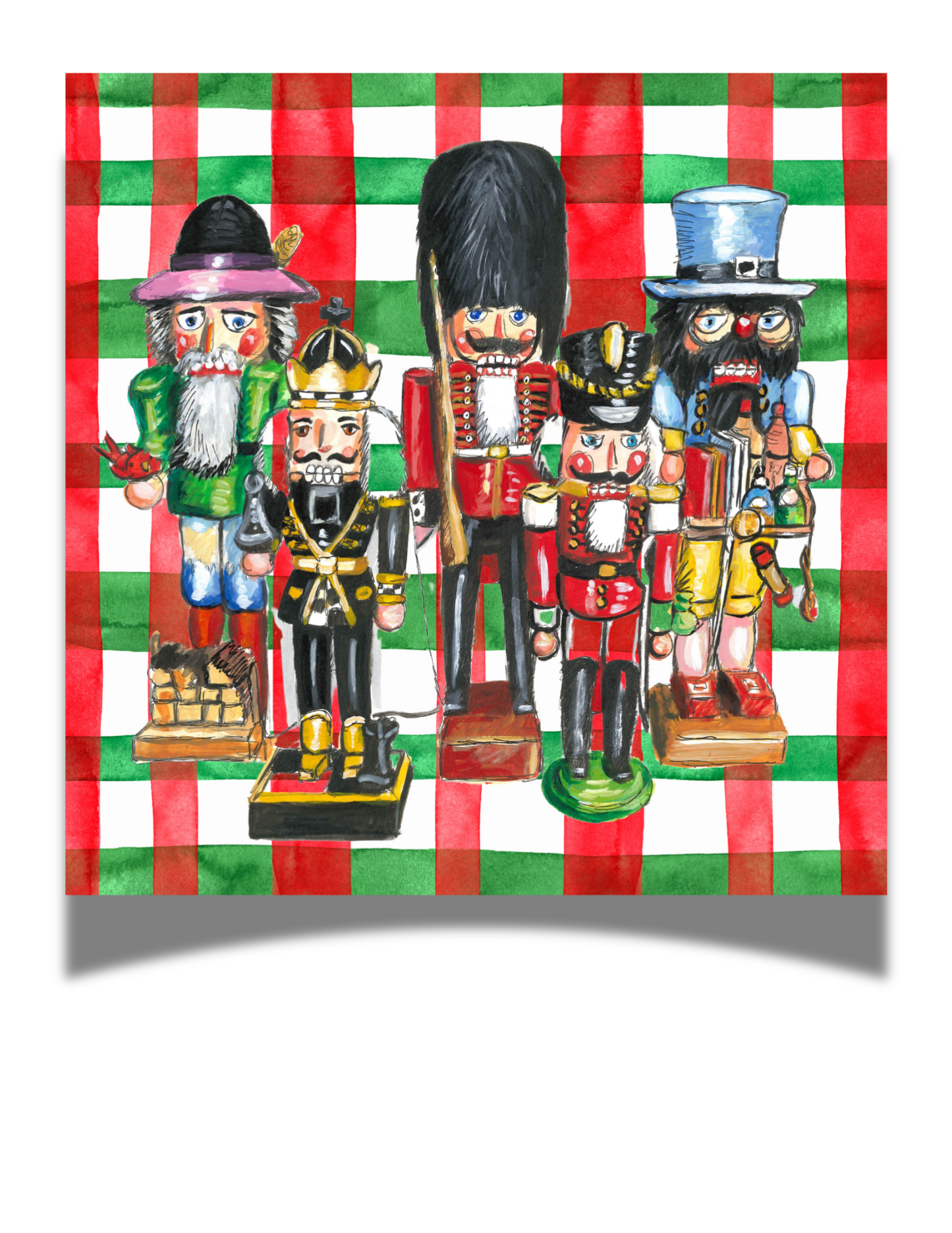 Nutcracker Hangout Cocktail Napkin